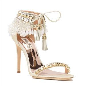 Never worn Badgley Mischka Katrina Heeled Sandal